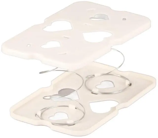 Main image of Automatic Tissue Box Spring Support, Countertop Tissue Holder, ABS, Metal