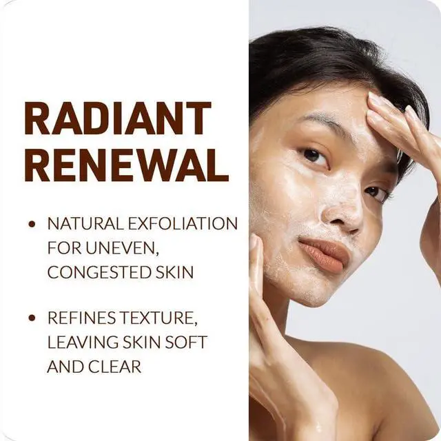 Alt view image 3 of 7 - Facial Scrub, Energizing Coconut & Coffee Deep Exfoliant for Fresh, Glowing Skin, 6 Oz