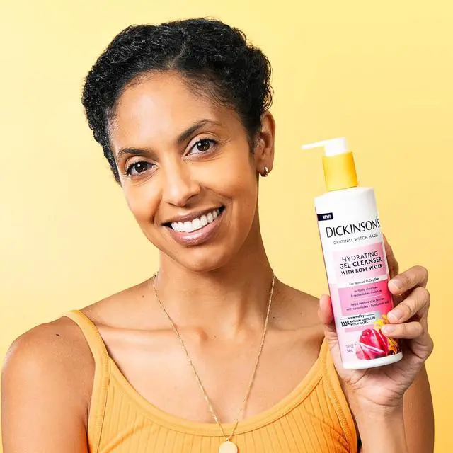 Alt view image 5 of 7 - Original Witch Hazel Hydrating Gel Facial Cleanser with Rose Water, 12 Fl Oz, For Normal to Dry Skin, Hydrates and Nourishes Skin, Helps Calm Redness, Alcohol-Free Face Wash