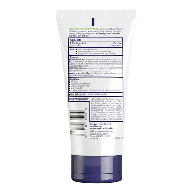 Alt view image 5 of 7 - Pore Unclogging Scrub With Salicylic Acid, Oil Free, 5 Oz
