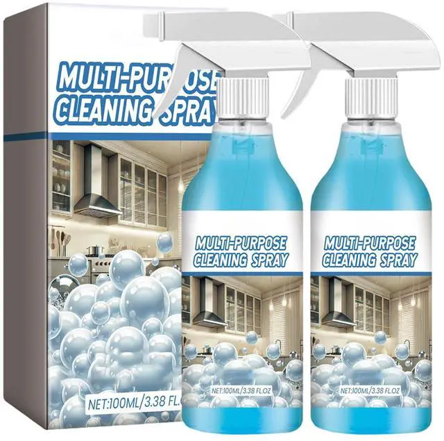 Main image of 2PCS Spray Splash Cleaner, 2026 New Multi-Purpose Handheld Degreaser, Powerful Foam Sprays for for Kitchen, Easy to Use Rust Remover for Kitchenware, Grime Remover Spray for Home Family