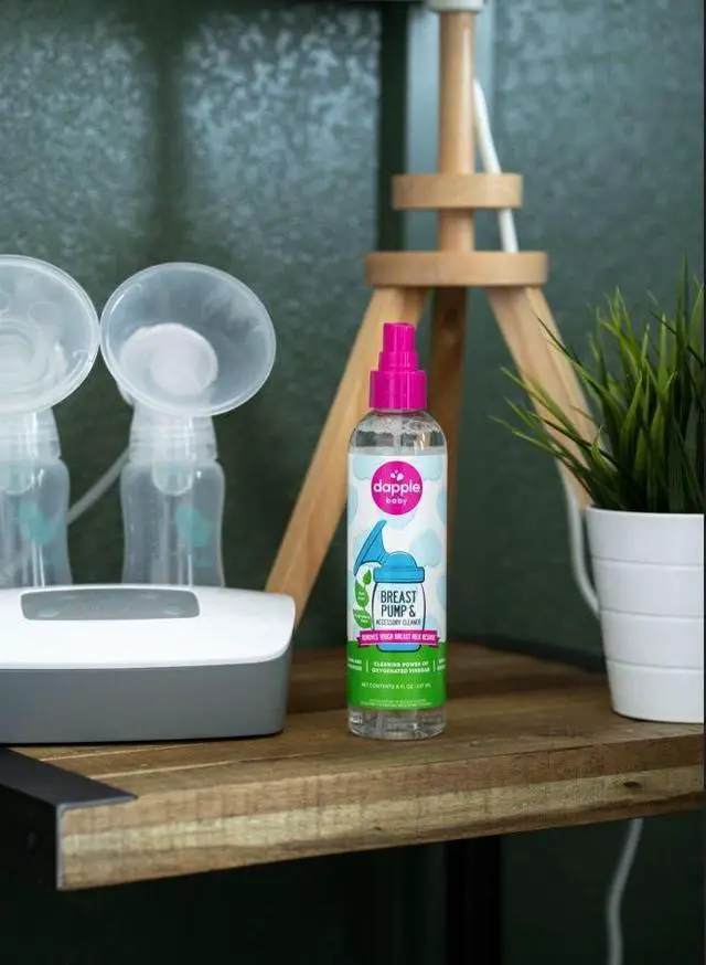 Alt view image 3 of 7 - Breast Pump & Accessory Cleaner, Unscented, Hypoallergenic, Oxygenated Vinegar Formula, Removes Milk Residue, 8 fl oz, 1 Count