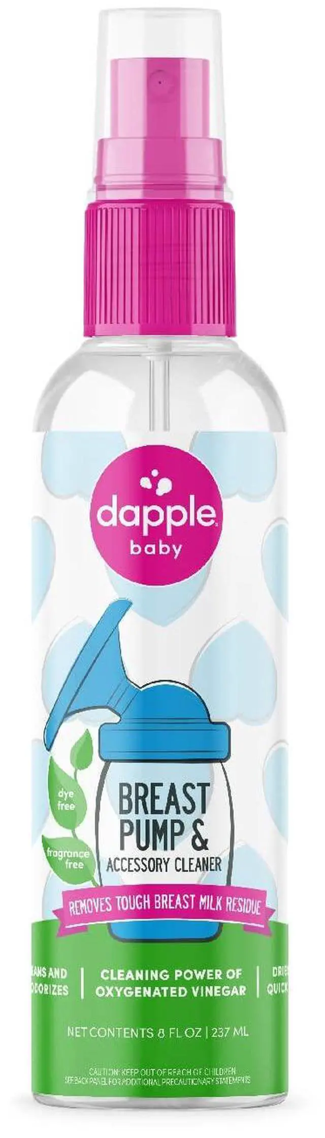 Main image of Breast Pump & Accessory Cleaner, Unscented, Hypoallergenic, Oxygenated Vinegar Formula, Removes Milk Residue, 8 fl oz, 1 Count