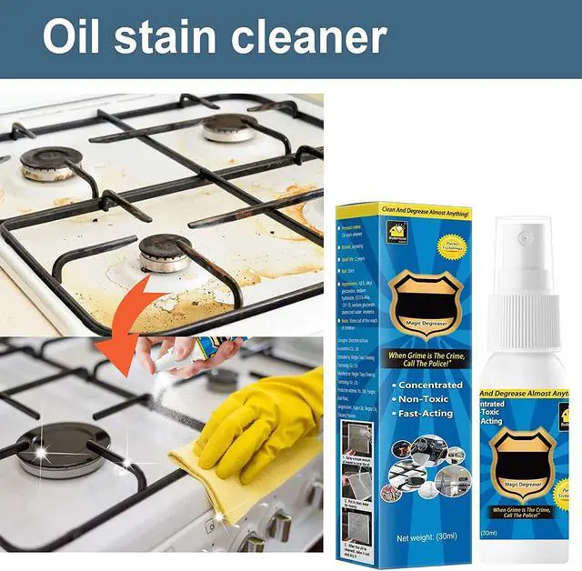Alt view image 2 of 7 - 2 PCS Magic Degreaser Cleaner Spray, Magic Degreaser All Purpose Cleaner Spray Cleaner Spray Kitchen Cleaner Spray Degreaser