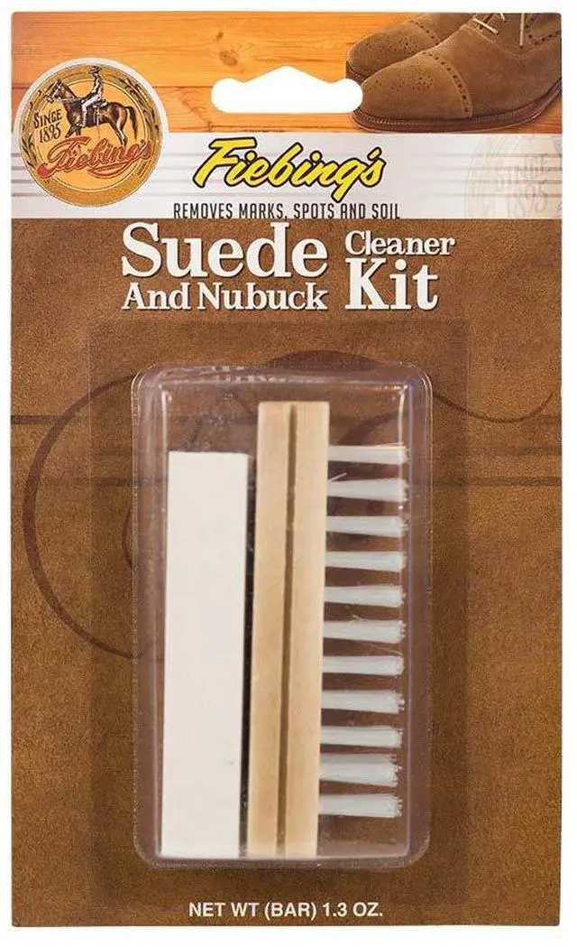 Main image of Suede & Nubuck Cleaner Kit - Remove Stains & Clean Shoes Boots Bags Coats, More
