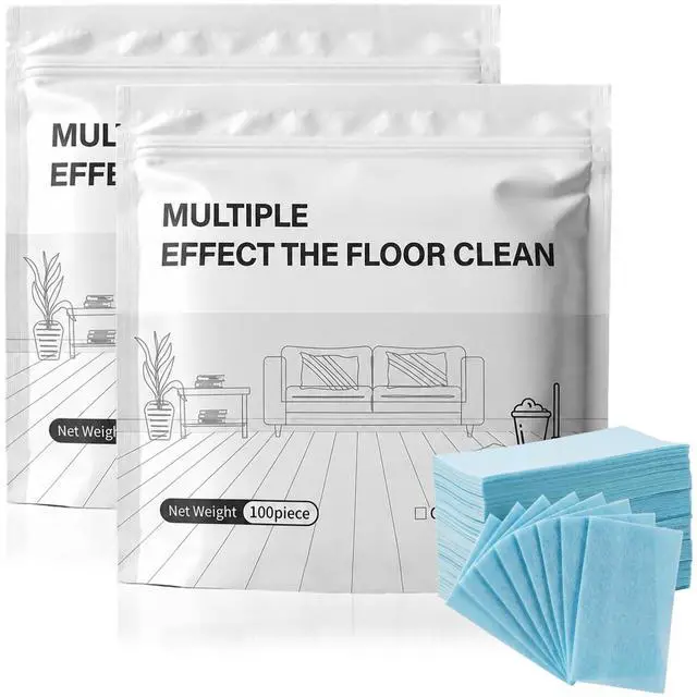 Main image of Multi-surface Floor Cleaning Tablets, Floor Cleaning Tablets Multi- Surface Cleaner, Multiple Effect the floors Clean, Concentrated Cleaner for Hardwood, Tile, Glass, Laminate & More (Blue, 200PCS)