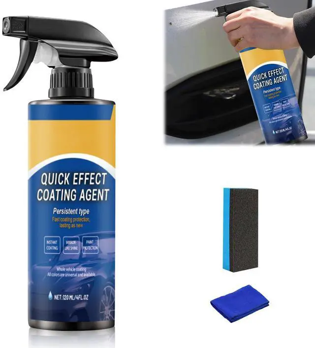 Main image of Car Quick Effect Coating Agent Spray, 3 in 1 High Protection Quick Car Coatings Spray (1PCS)