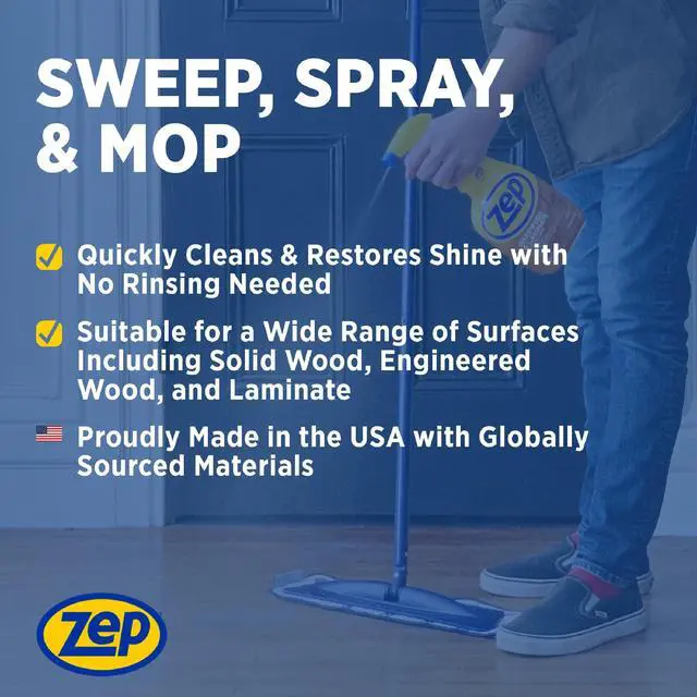 Alt view image 4 of 7 - ZUHLF32 Hardwood and Laminate Floor Cleaner 32 ounces