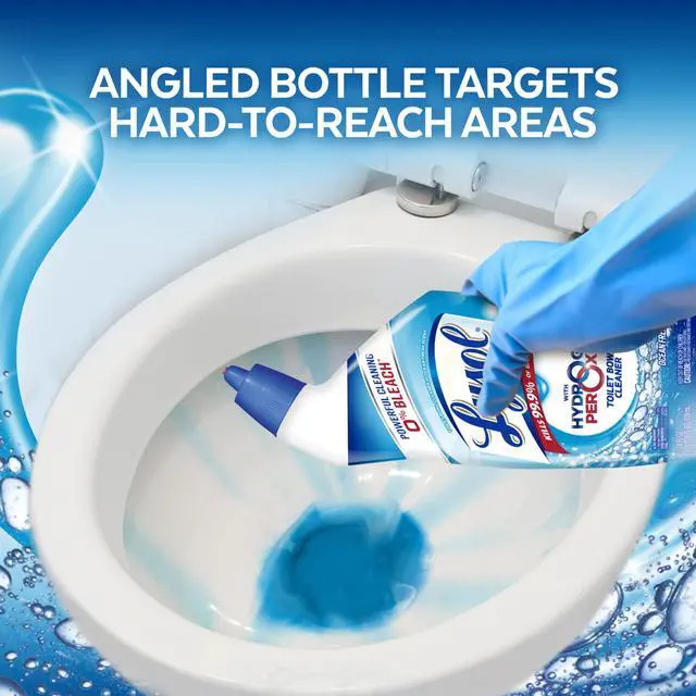 Alt view image 5 of 7 - Toilet Bowl Cleaner Gel, For Cleaning and Disinfecting, Bleach Free, Ocean Fresh Scent, 24oz (Pack of 2)