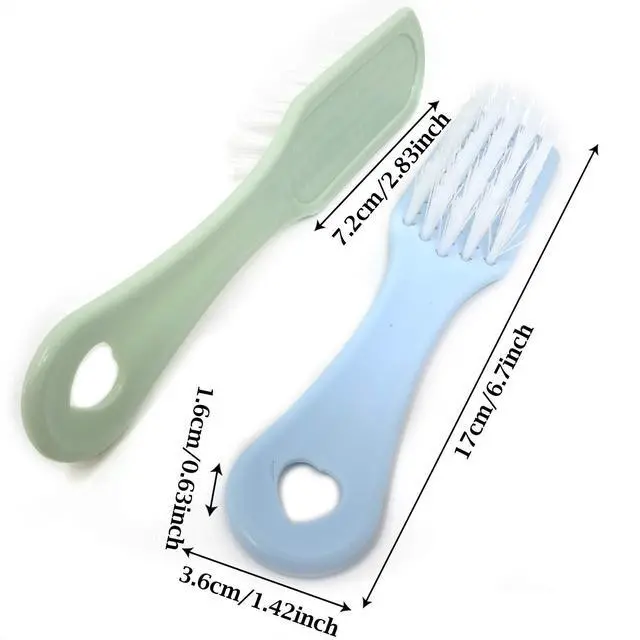 Alt view image 2 of 7 - 3PCS Clothes Shoes Scrubbing Brushes Laundry Houseware Cleaning Tool for Home and School