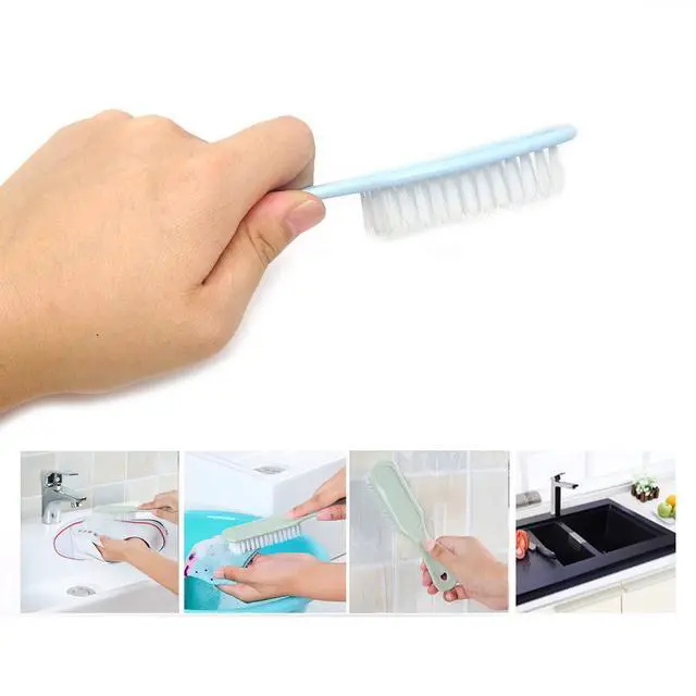 Alt view image 5 of 7 - 3PCS Clothes Shoes Scrubbing Brushes Laundry Houseware Cleaning Tool for Home and School