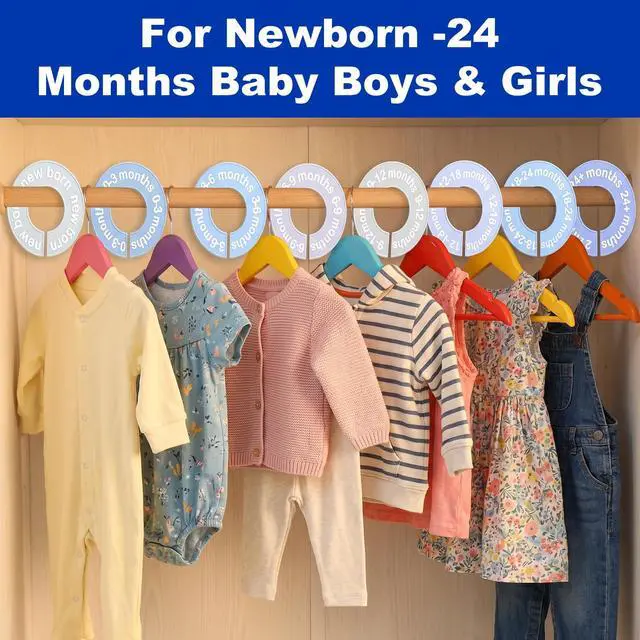 Alt view image 5 of 7 - 8PCS Baby Clothes Dividers for Closet