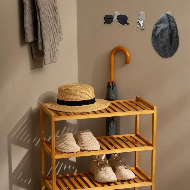 Alt view image 4 of 7 - 40 Pcs Clear Adhesive Wall Hooks for Hanging, Removable Seamless Hook