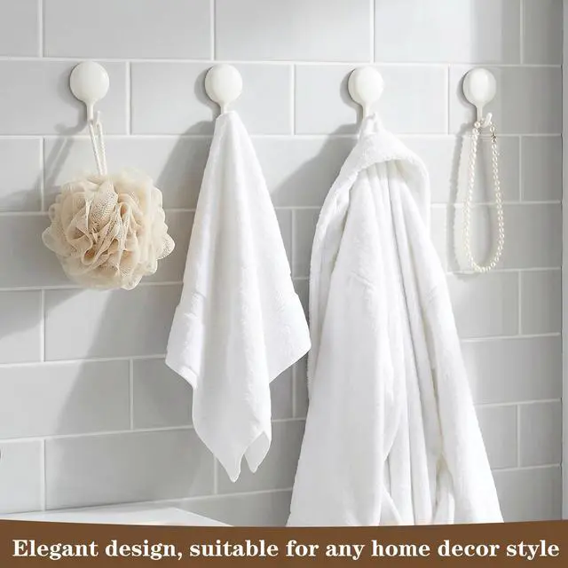 Alt view image 7 of 7 - 4 PCS No Drill Wall Hook, Removable Small Adhesive Hooks