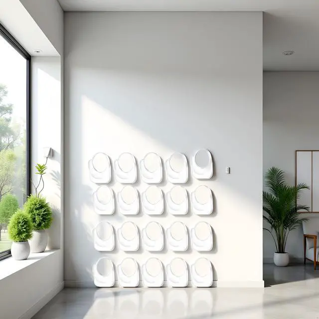 Alt view image 5 of 7 - 20 Pcs Clear Adhesive Wall Hooks for Hanging, Small Plastic Sticky Hooks, Transparent Acrylic Sticky Hangers for Walls, Temporary Wall for Bathroom, Kitchen Home Storage Utility