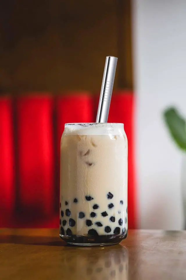 Alt view image 4 of 7 - Reusable Boba Straws Extra Wide 12mm Bubble Tea Smoothie Milkshakes Jumbo Slushy Straws Angled Tip Stainless Steel Metal Drinking Straw with Carry Bag Cleanning Brush Silver 2PCS