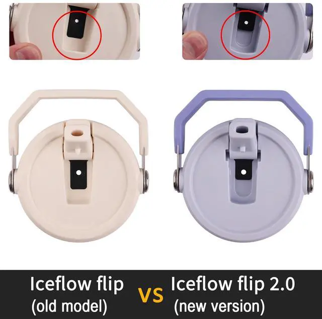 Alt view image 5 of 7 - Replacement Straws - Only Compatible with 30 oz & 64 oz (Old Model) Stanley IceFlow Flip Straw Tumbler-Accessories included 6 Straws,1 Cleaning Brush
