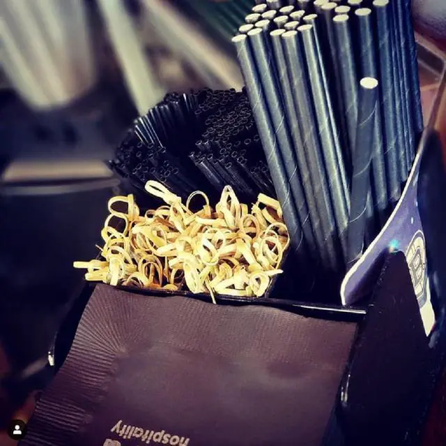Alt view image 6 of 7 - 100 Pack Paper Straws Black Eco-Friendly Drinking Biodegradable for Party Supplies, Bridal/Baby Shower, Birthday, Mixed Drinks, Weddings, Restaurant, Food Service