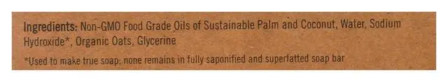 Alt view image 3 of 7 - Soap, Bar Soap, Oatmeal Natural, 3.5 Ounce, 1 Bar