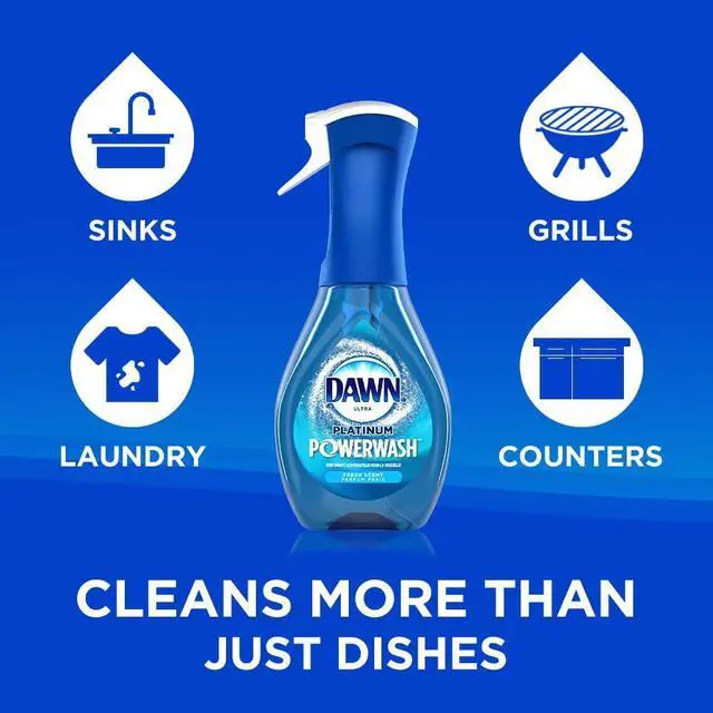 Alt view image 5 of 7 - Platinum Powerwash Dish Spray, Dish Soap, Fresh Scent Refill, 16 Fl Oz (Pack of 1)