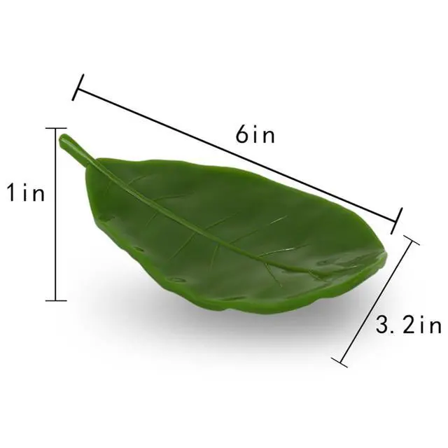 Alt view image 2 of 7 - 1Pcs Creative Simulated Leaf Soap Box - Bathroom Soap Holder, Ideal for Scented Soaps, Efficient Drainage for Laundry Soap, Elegant Soap Storage Rack (Green)