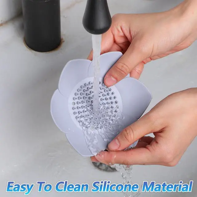 Alt view image 6 of 7 - 2 Pack Silicone Soap Dishes with Draining, Shower Steamer Tray