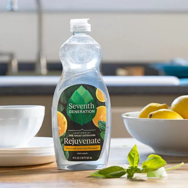 Alt view image 4 of 7 - Hand Dish Liquid Yuzu Basil Rejuvenating 19 fl oz