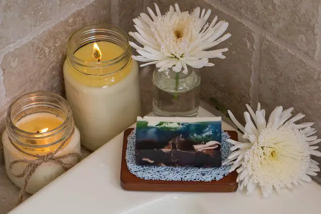 Alt view image 2 of 4 - Soap Saver - Dish & Holder - BPA Free Shower & Bath Soap Holder - Drains Water, Circulates Air, Extends Soap Life - Easy to Clean, Fits All Dish Sets - Sage Turtle