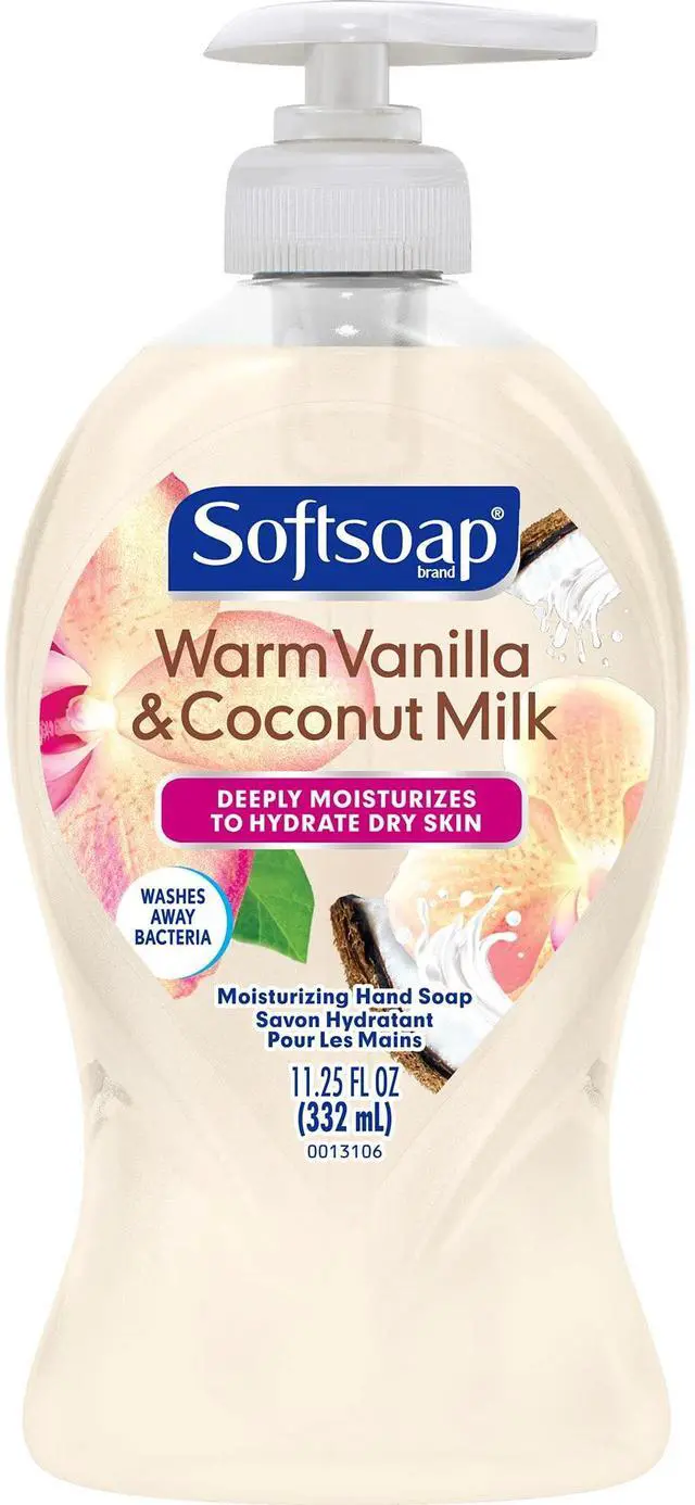 Main image of Deeply Moisturizing Liquid Hand Soap Pump Warm Coconut Milk, Vanilla, 11.25 Fl Oz