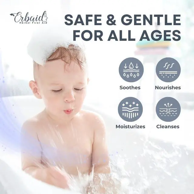 Alt view image 5 of 7 - Baby Soap Natural Unscented Goat Milk Kids Soap Bar for Sensitive Skin Gentle Baby Wash & Bath Soap for Eczema, Dry, Itchy Skin Relief Soothing, Moisturizing Oatmeal & Honey Made in USA