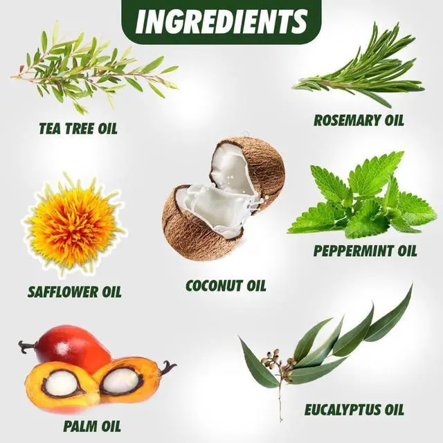 Alt view image 5 of 7 - Tea Tree Soap Tea Tree Oil Wash Bar for Face & Body Remedy Soap Bar