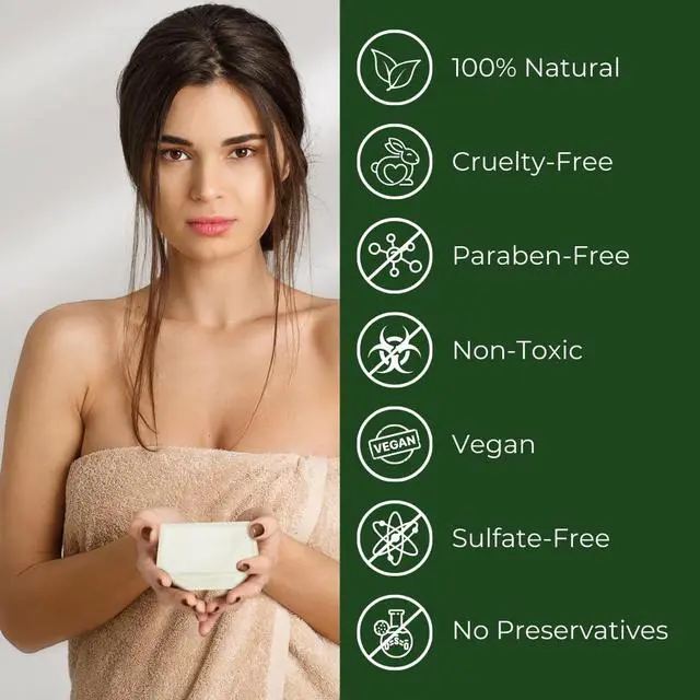 Alt view image 6 of 7 - Tea Tree Soap Tea Tree Oil Wash Bar for Face & Body Remedy Soap Bar