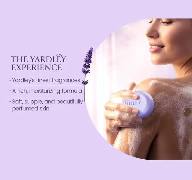Alt view image 3 of 7 - English Lavender Luxury Soap 3 x 100 g
