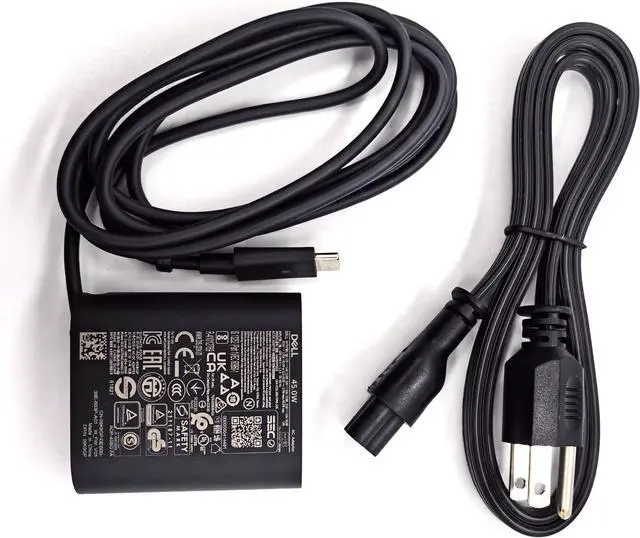 Main image of Dell Laptop Charger GAN 45W watt USB Type C (USB-C) AC Power Adapter - XPS 9315 2-in-19315, DA45NM210