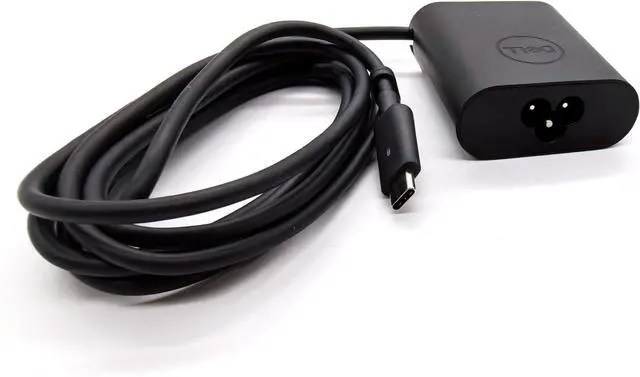 Alt view image 5 of 7 - Dell Laptop Charger GAN 45W watt USB Type C (USB-C) AC Power Adapter - XPS 9315 2-in-19315, DA45NM210