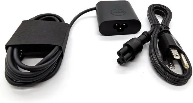 Alt view image 7 of 7 - Dell Laptop Charger GAN 45W watt USB Type C (USB-C) AC Power Adapter - XPS 9315 2-in-19315, DA45NM210