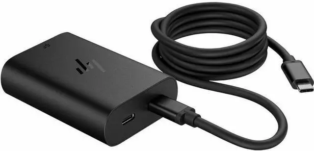 Alt view image 4 of 6 - HP 65W GaN USB-C Laptop Charger
