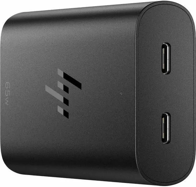 Alt view image 3 of 6 - HP 65W GaN USB-C Laptop Charger