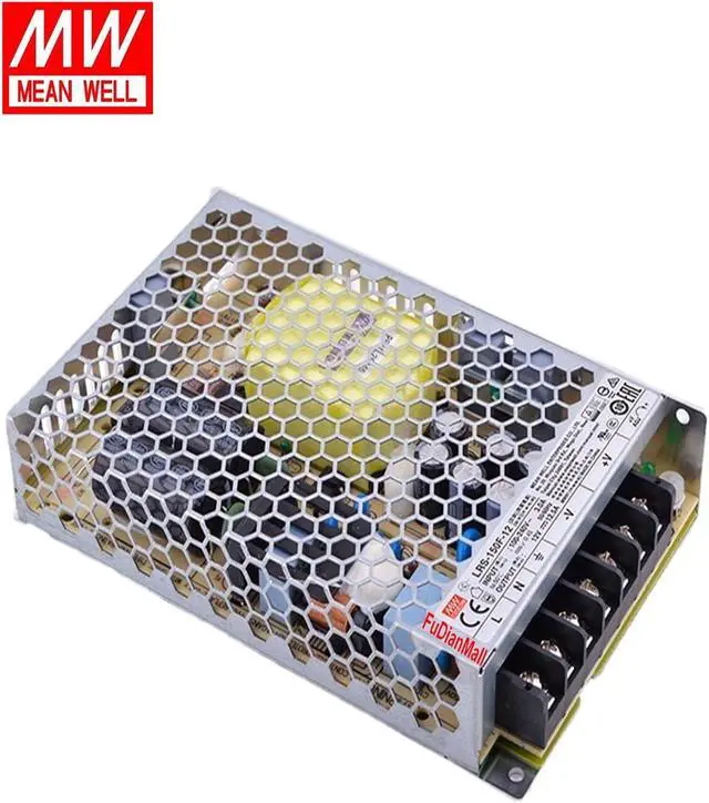 Alt view image 3 of 7 - Mean Well LRS-150F-48 150W Single Output Switching Power Supply 48V 3.3A Enclosed Type Variable DC Power Supply