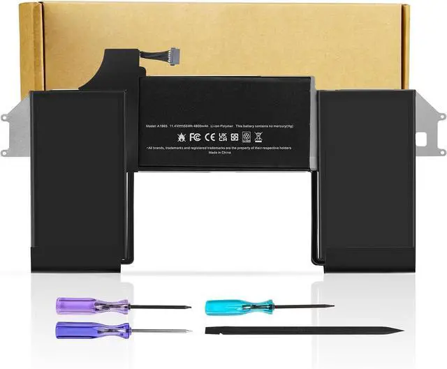 Main image of A1932 A2179 A1965 Battery Replacement for MacBook Air 13 inch Retina A1932 (Late 2018 2019) A2179 (Early 2020) EMC 3184 3302 MacBookAir8,1 8,2 9,1 MRE82LL/A MRE92LL/A MVFH2LL/A MVFM2LL/A MRE82B/A
