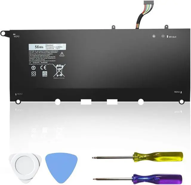 Main image of JD25G 56Wh 90V7W Laptop Battery for Dell XPS 13 9350 9343 JHXPY 0N7T6 DIN02 0DRRP RWT1R 5K9CP 13-9350-D1608 13D-9343 13-9350-D1508G 13-9350-350 13D-9343-1708 13D-9343-1808T 13D-9343-3708 7.6V Battery