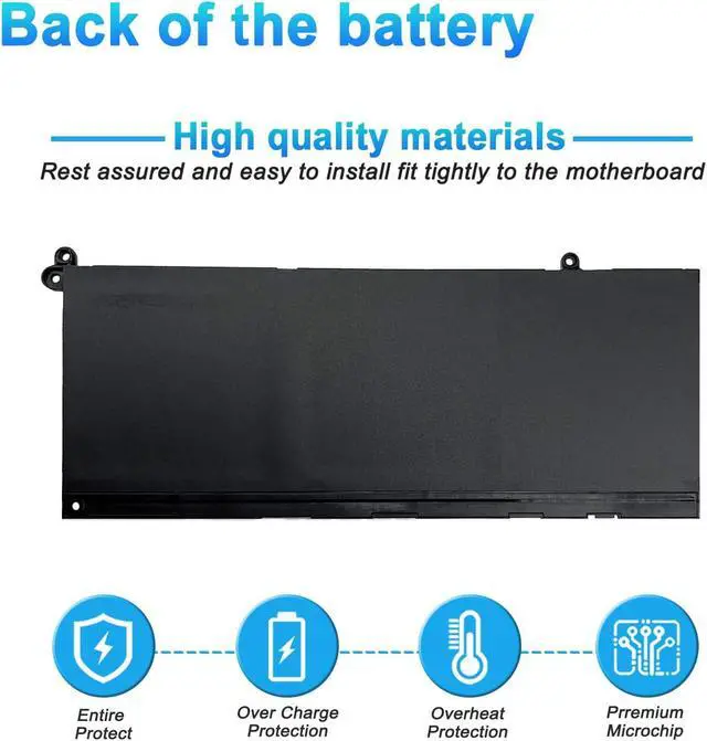Alt view image 4 of 7 - 41Wh G91J0 Battery for Dell Latitude 3520 3420 3320 3330 Inspiron 3510 3511 3515 5310 5410 5418 5510 5515 5518 14 Plus 7420 7415 2-in-1 Vostro 3510 3515 5620 5625 Series V6W33 TN70C 0WV3K8