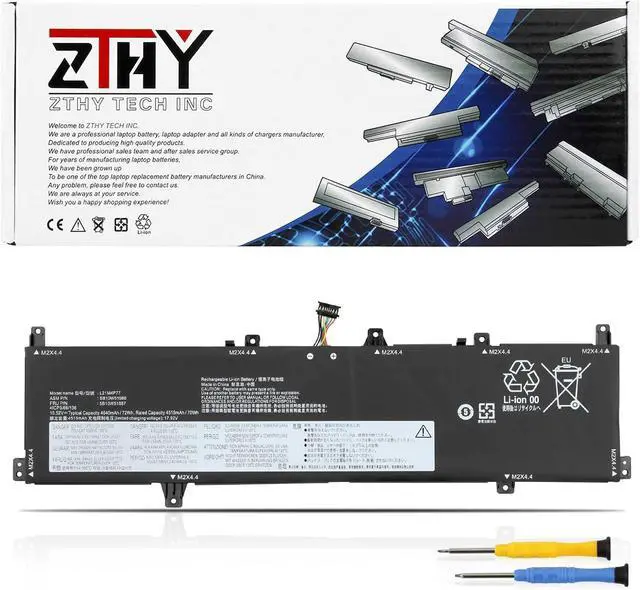Main image of L21M4P77 L21D4P76 L21C4P74 Laptop Battery Replacement for Lenovo ThinkPad Z16 Gen 1/Z16 Gen 2 2022 Series Notebook SB10W51989 5B10W51888 SB10W51990 5B10W51889 SB10W51988 5B10W51887 15.52V 72Wh 4640mAh