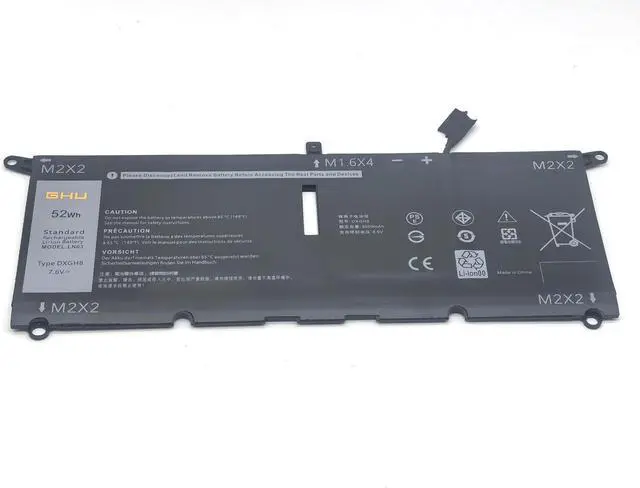 Main image of GHU DXGH8 G8VCF Laptop Battery 52Wh Replacement for Dell XPS 13 9370 9380 7390, Inspiron 13 5390 5391 7390 7391 2-in-1, Latitude 3301 Vostro 5390