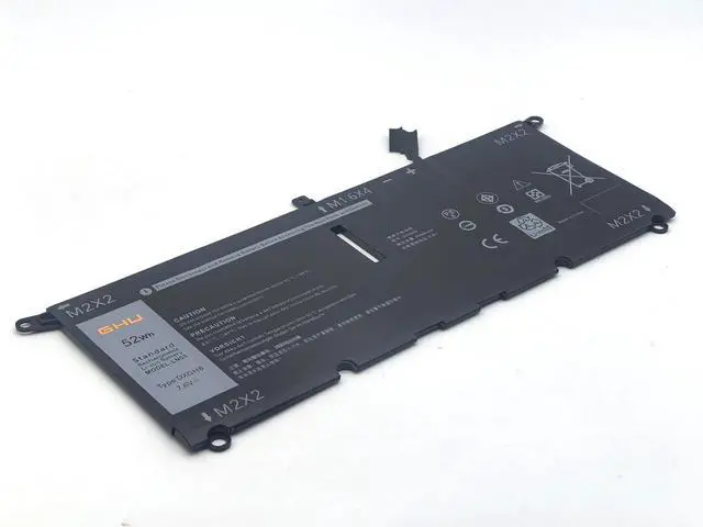 Alt view image 4 of 7 - GHU DXGH8 G8VCF Laptop Battery 52Wh Replacement for Dell XPS 13 9370 9380 7390, Inspiron 13 5390 5391 7390 7391 2-in-1, Latitude 3301 Vostro 5390