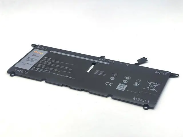 Alt view image 3 of 7 - GHU DXGH8 G8VCF Laptop Battery 52Wh Replacement for Dell XPS 13 9370 9380 7390, Inspiron 13 5390 5391 7390 7391 2-in-1, Latitude 3301 Vostro 5390