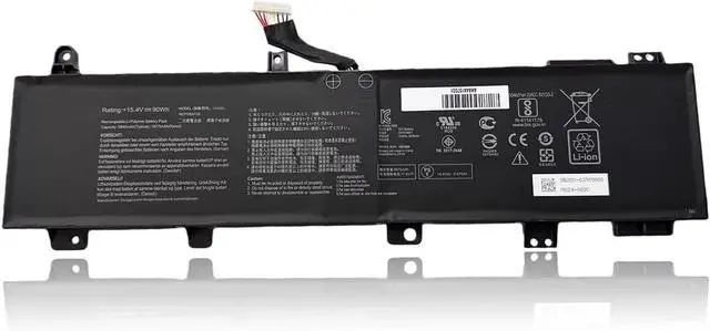 Main image of 90Wh C41N1906-1 Laptop Battery Compatible with ASUS TUF Gaming A15 FA506II FA506IU FA506IV A15 FA506QR 2021 F15 FX506H FX506HC FX506HM FX506LH FX506LI A17 FA706II FA706IH FA706QR (Long line)