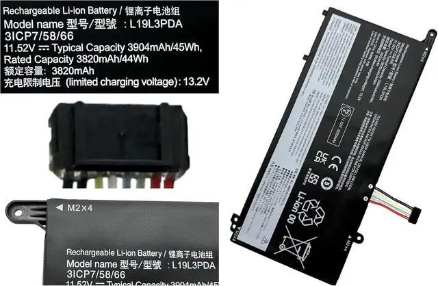 Alt view image 4 of 6 - L19M3PDA Laptop Battery Replacement for Lenovo ThinkBook 14 G2 ITL are / 14 G3 ACL ITL / 14 G4 ABA IAP / 15 G2 ITL are / 15 G3 ACL ITL /15 G4 ABA IAP Series L19L3PDA L19D3PDA L19C3PDA