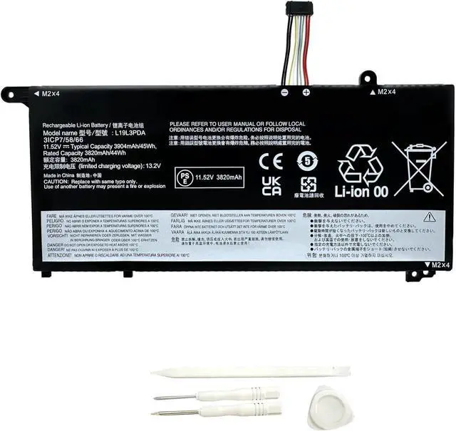 Main image of L19M3PDA Laptop Battery Replacement for Lenovo ThinkBook 14 G2 ITL are / 14 G3 ACL ITL / 14 G4 ABA IAP / 15 G2 ITL are / 15 G3 ACL ITL /15 G4 ABA IAP Series L19L3PDA L19D3PDA L19C3PDA