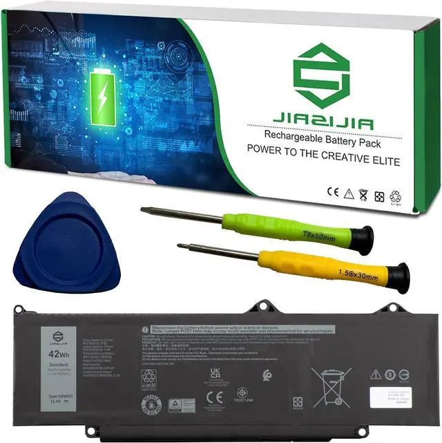 Main image of GRWKG Laptop Battery Replacement for Dell Latitude 3340 3440 3450 3540 3550 5340 5350 5440 5450 5540 5550 7455 Precision 3480 3490 3580 3590 Series 0NKXK7 NKXK7 0V7TXF V7TXF 11.4V 42Wh